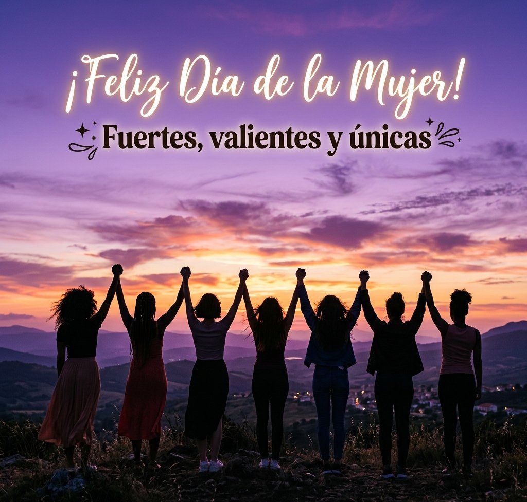 feliz dia de la mujer frase