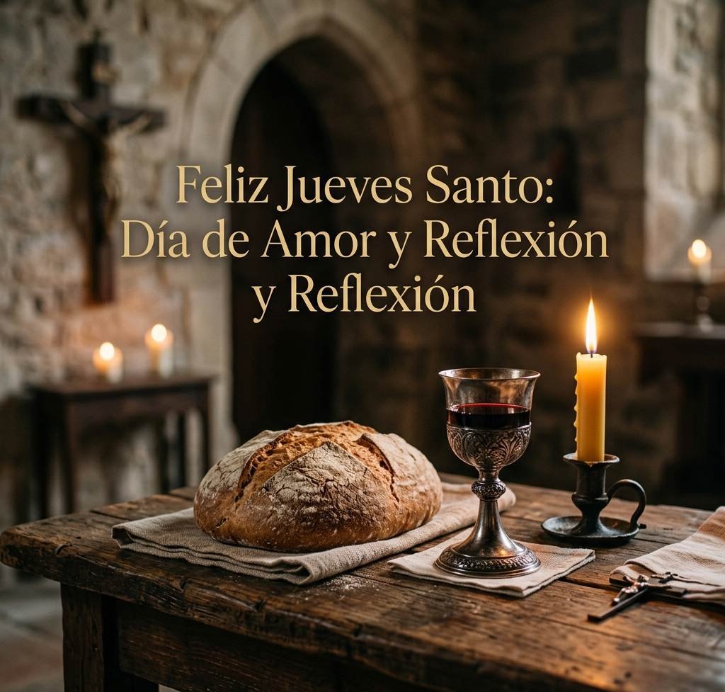 Reflexión de Jueves Santo con el pan y el vino